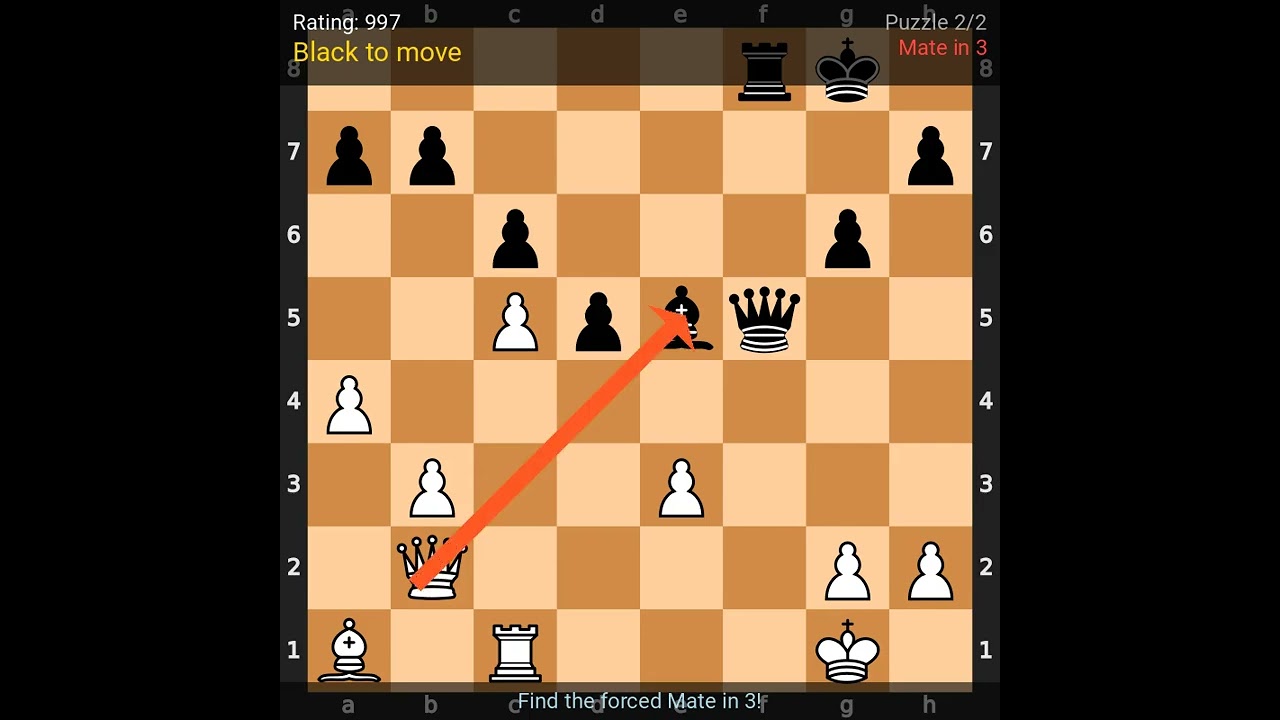 2 Checkmate Puzzles — Only GrandMasters Get Them All - YouTube