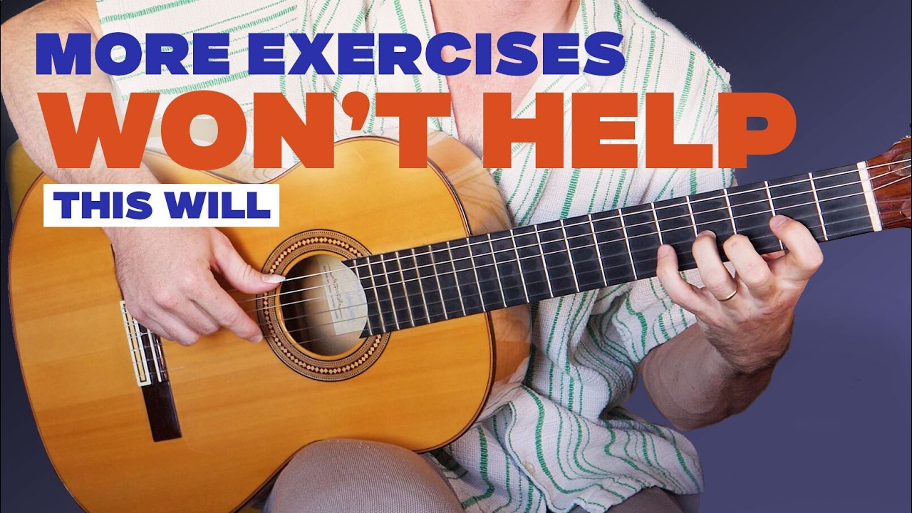 Всего 3 упражнения для гитары, которые вам когда-либо понадобятся.