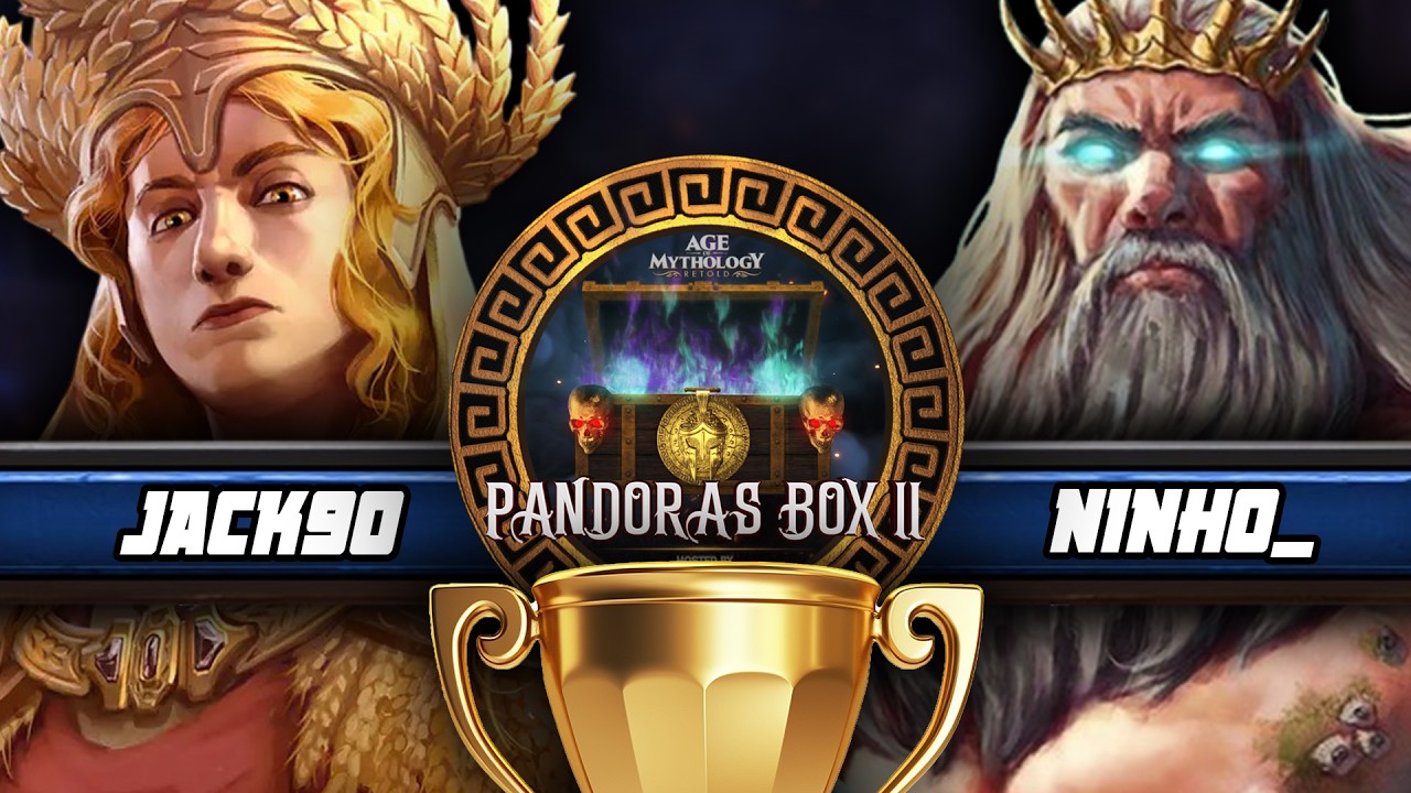 AGE OF MYTHOLOGY RETOLD: N1nho_ vs. Jack90 | AOM Pandora's Box 2 Qualify