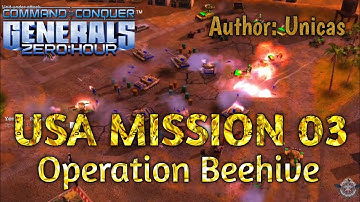 USA Missie 03 – Operatie Beehive | Command & Conquer: Generals Zero Hour