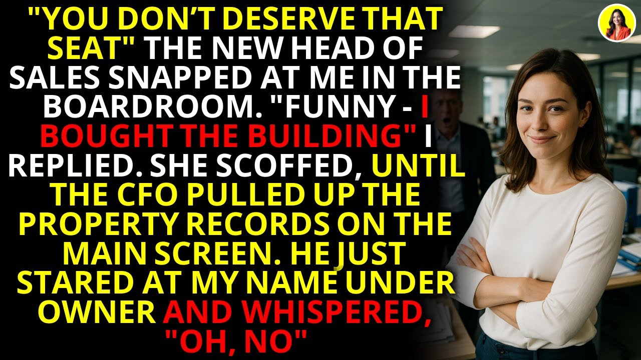 My Boss Tried to Fire Me... So I Bought the Building 💼 | Corporate Revenge