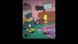 Homer's house had been haunted recently #simpsons #film #cartoon #movie #animation #funny