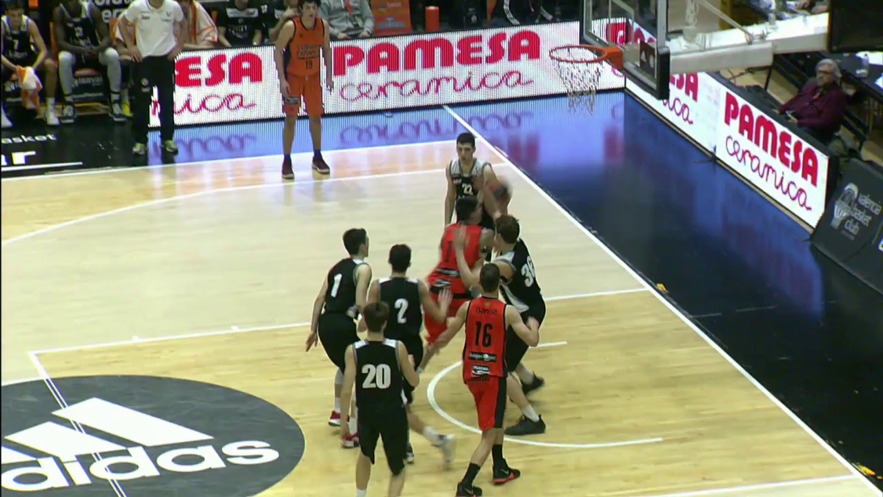 cristiano intersección Asentar 2018-19 Euroleague Basketball Adidas Next Generation Tournament Qualifier  Valencia Round 3 - 30-12 - YouTube