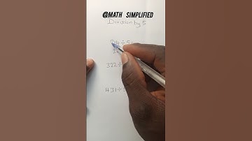 amazing division trick #mathsimplified #divisiontricks