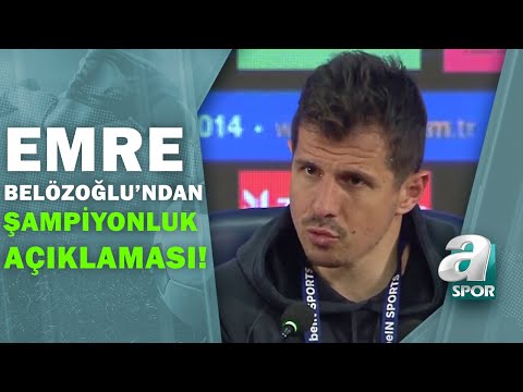 Başakşehir 1-2 Fenerbahçe Emre Belözoğlu Maç Sonu Basın Toplantısı Düzenledi! / A Spor / 18.04.2021