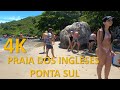 4K - FLORIANÓPOLIS - INGLESES - PONTA SUL - JANEIRO DE 2021 - EXCURSIÓN - WALKING BRAZIL - PLAYA