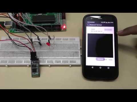 HC-05 Bluetooth Module Interfacing with PIC18F4550