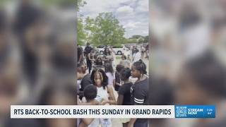 Rts Annual Back-to-school Event Giving Away Backpacks, Haircuts