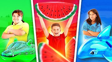 Last To Find Inflatable Challenge!