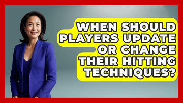 When Should Players Update or Change Their Hitting Techniques? | Softball Basics and Beyond News