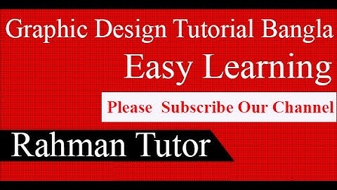polygon tools with logo bangla tutorial - rahman tutor - Part 14