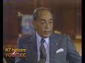 Capture de la vidéo Interview Hassan Ii Démocratisation Du Maroc 1992