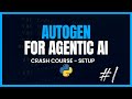 Autogen Crash Course: Building Your First Agentic AI with PyAutogen #autogen #tutorials