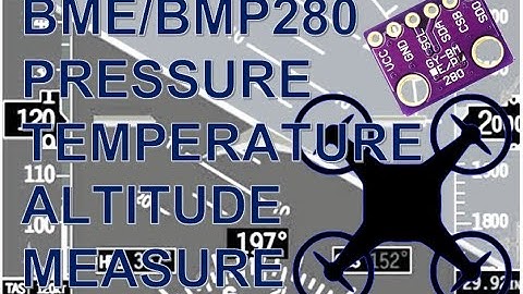 BMP280 Pressure, Temperature and Altitude Measure with Arduino