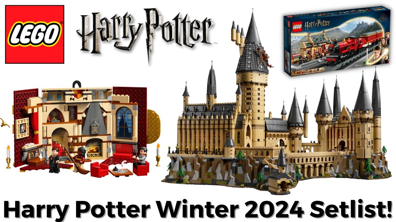 Há rumores de que a onda de LEGO Harry Potter 2024 incluirá remakes