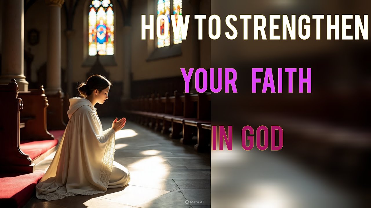 HOW TO STRENGTHEN YOUR FAITH IN GOD #strengthandgrowth #motivation # ...