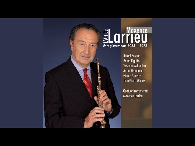 Fauré - Berceuse, version flûte & harpe : Maxence Larrieu / Susanna Mildonian