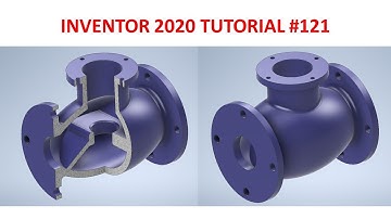 Inventor 2020 Tutorial #121 | 3D Modeling Design
