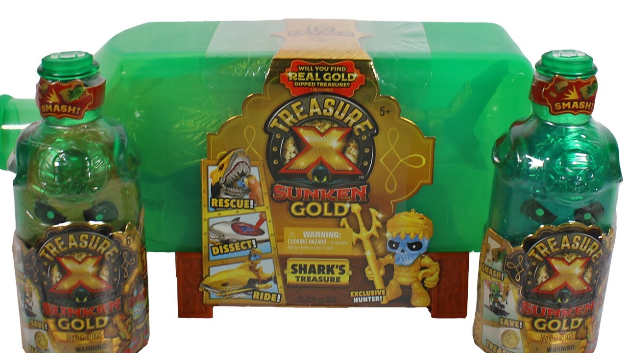 Treasure X Sunken Gold Blind Box Unboxing Review - YouTube