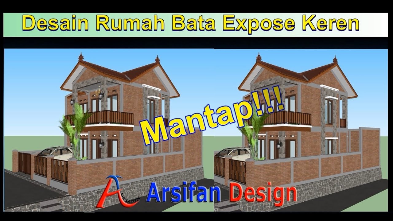 Bata Expose Rumah Desain Design And Build