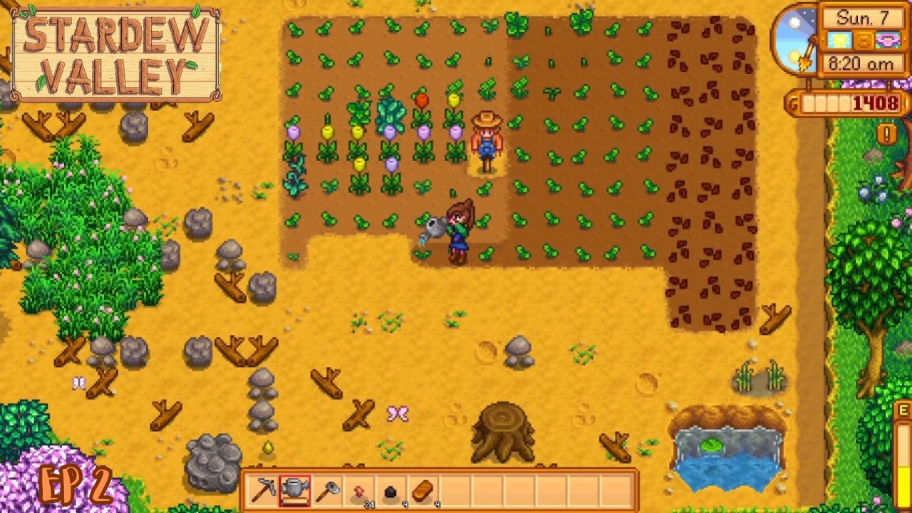 Stardew Valley Solo Challenge Run Ep 2 - YouTube