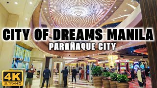 [4K] Tour of CITY OF DREAMS Manila! A Luxurious Paradise Unveiled!