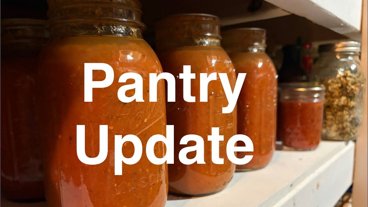 Pantry update….don’t mind the mess