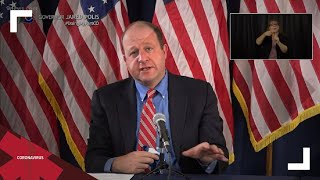 Polis provides update on Colorado's COVID-19 response