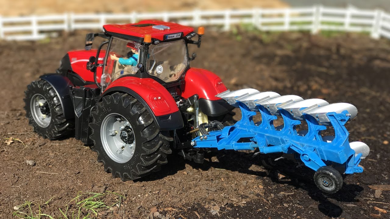 bruder toy tractor videos