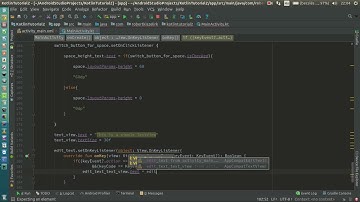 Android Kotlin Usage Tutorial #015 - EditText - Plain text