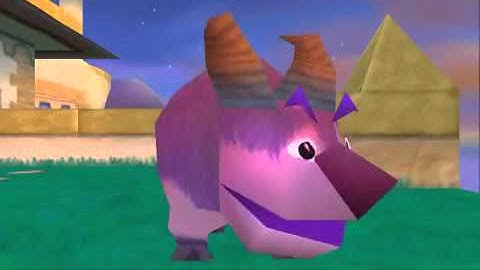 Spyro 2: Gateway To Glimmer - Cloud Temples Level Cutscene - Part 2: Outro