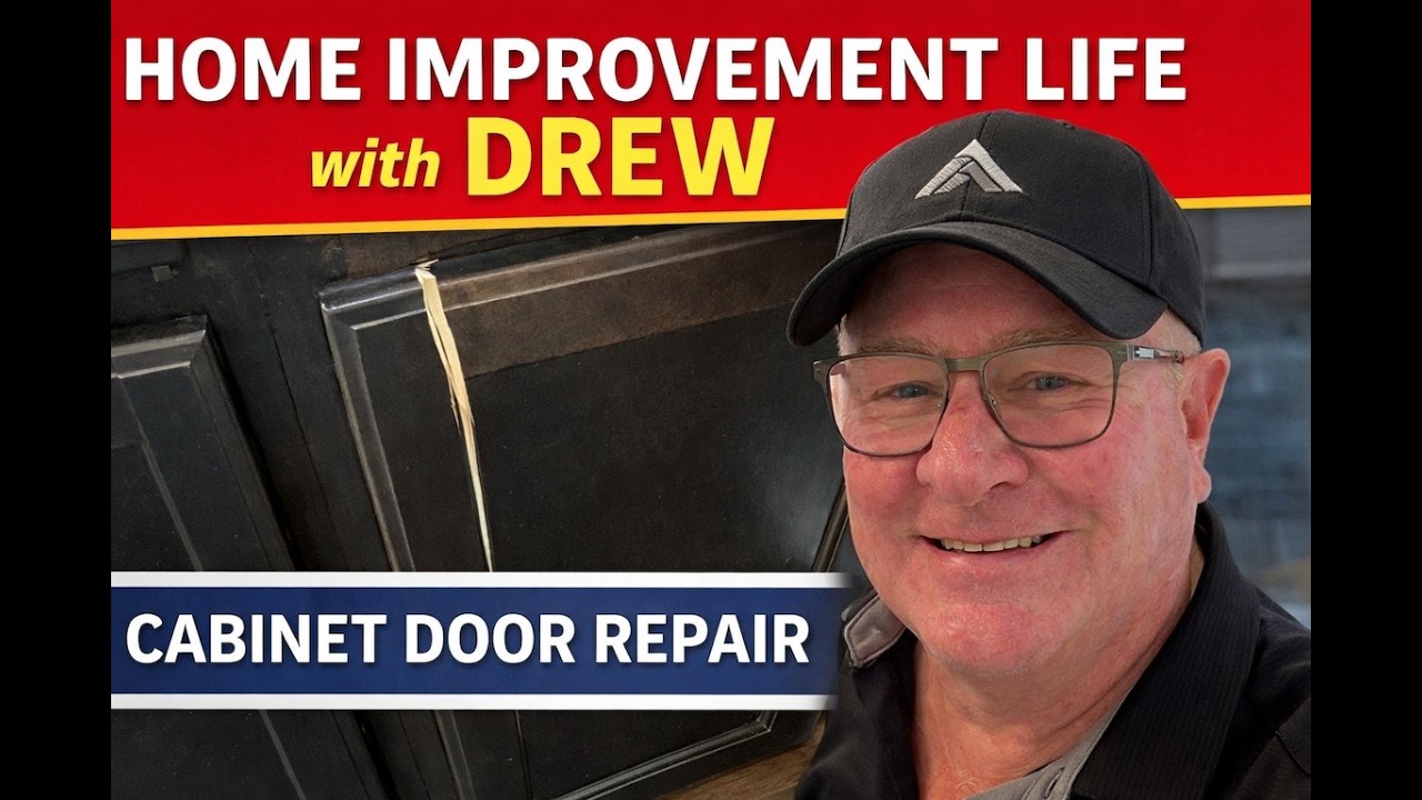 Fixing a Cracked Kitchen Cabinet Door (Step-by-Step DIY Repair That Lasts!)