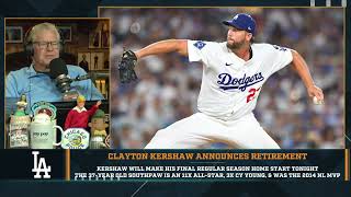Dan Patrick Reacts To Clayton Kershaw's Retirement Announcement | 9/19/25