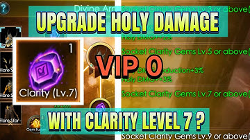 UPGRADE HOLY DAMAGE WITH GEMS LVL 7 ?? LEGACY OF DISCORD