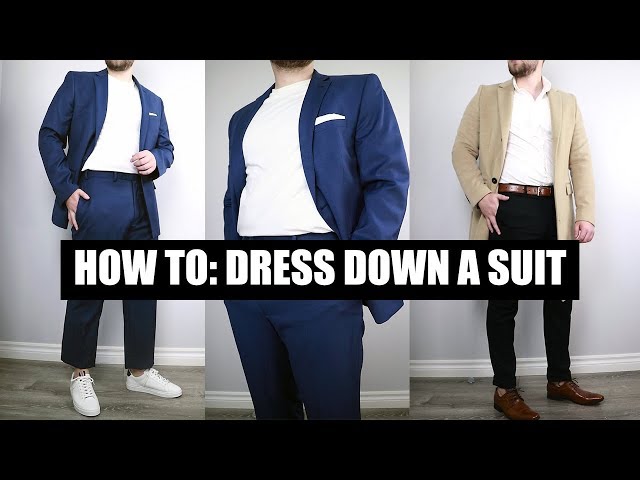 How to Wear a Suit Casually