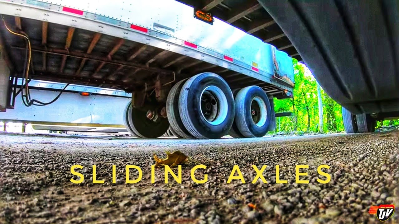 My Trucking Life SLIDING AXLES 2017 YouTube