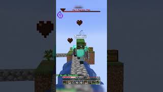 Skyblock Battle Is CHAOTIC #shorts #minecraft #minecraftshorts