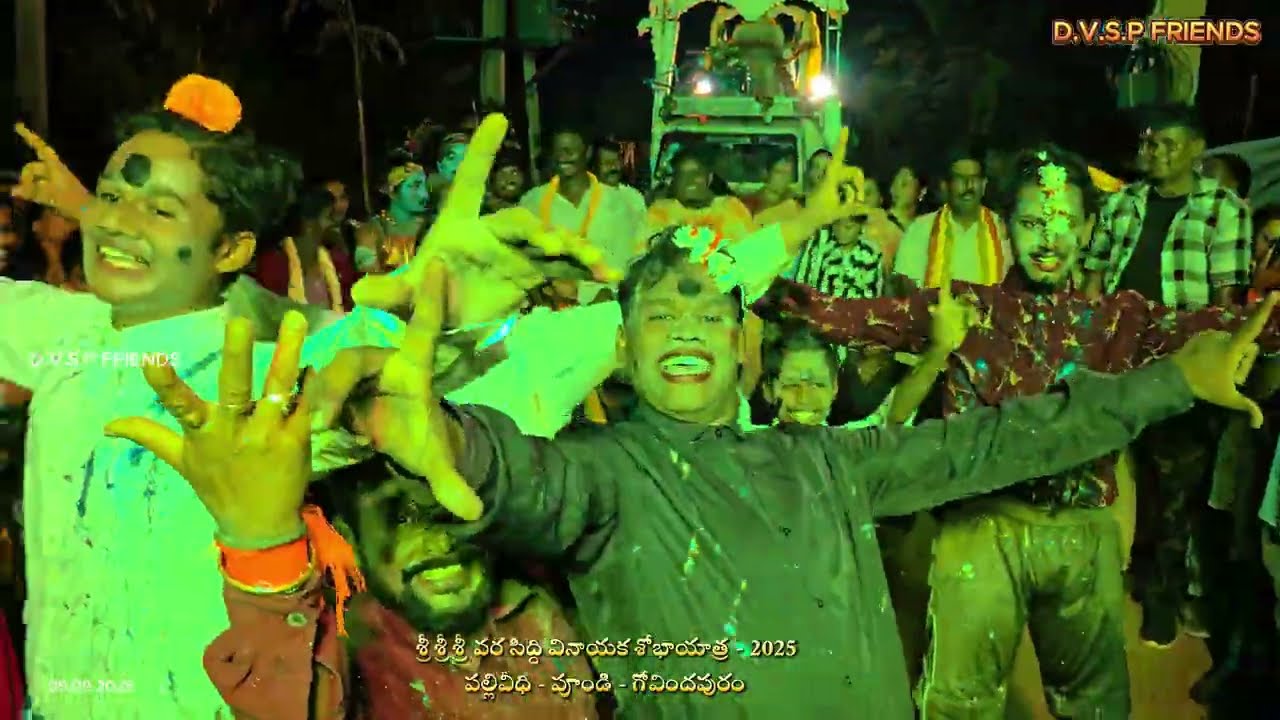 PUNDI PANDU SONG | PUNDI GOVINDAPURAM | VINAYAKACHAVITHI 2025 | SANKER_AKASH | D.V.S.P FRIENDS