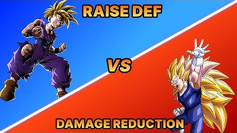 DBZ Dokkan Battle: Defense and Damage Reduction WHICH IS BETTER?