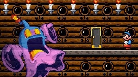 New Super Mario World (SMBX 2.0) Haunted Airship Update!! HD