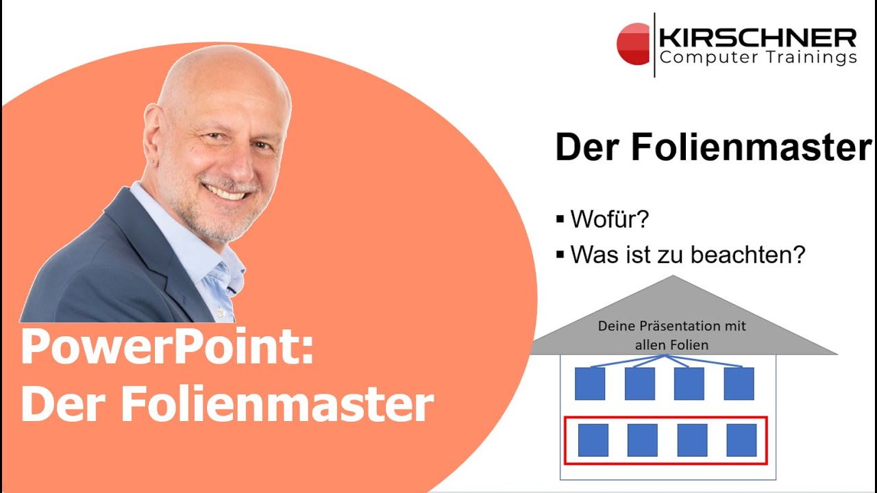 Folienmaster in PowerPoint verwenden - Tutorial [Deutsch, German, 2013, 2016]