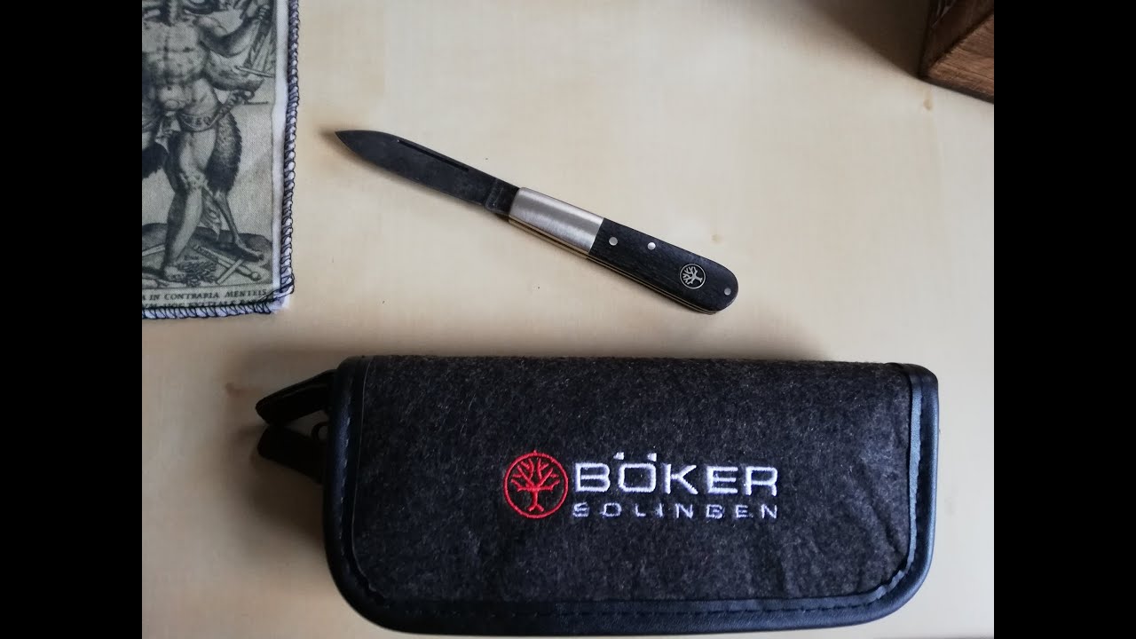 Böker Barlow Oak Tree - ein klassisches Herrenmesser(chen)
