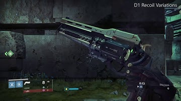 The Last Word Recoil D1 vs D2(updated)