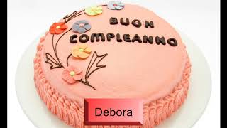 Immagini Buon Compleanno Debora Cartoline Messaggi Messaggiauguricartoline Com