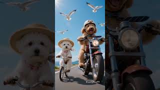 Dog Cycle#shorts #aidog #funny
