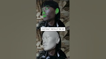 Testing FaceTracker for Blender on a shaky camera shot #keentools #blender #vfx