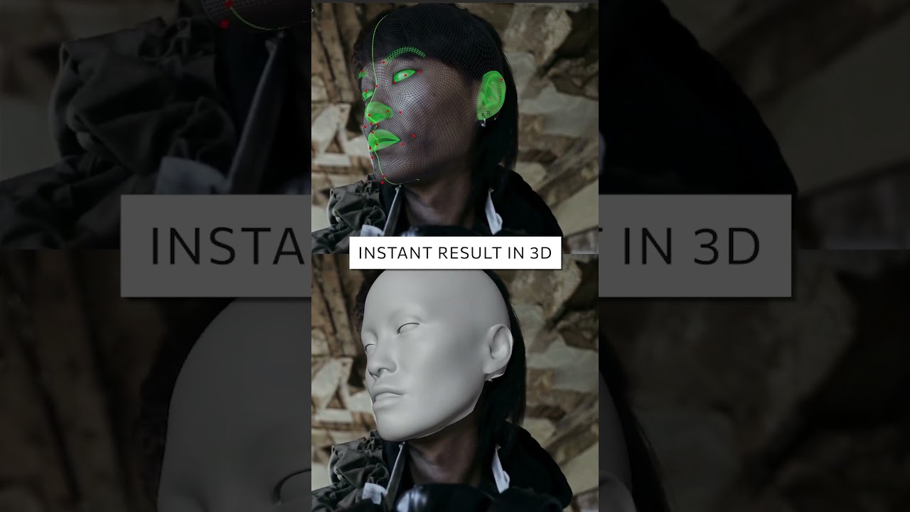 Testing FaceTracker for Blender on a shaky camera shot 