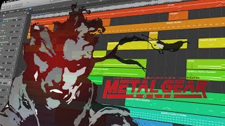 Metal Gear Solid Theme (Cover by Diggo) LOGIC PRO X