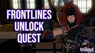 FFXIV 2.3 0355 Frontlines Unlock Quest