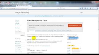How to merge tags and change/switch the taxonomies in WordPress